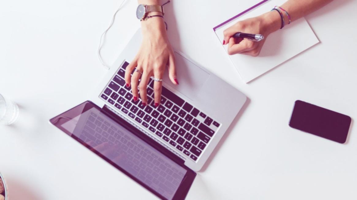 Mobile SEO optimization workspace